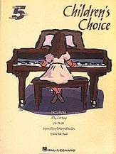 Childrens Choice Five Finger piano sheet music cover